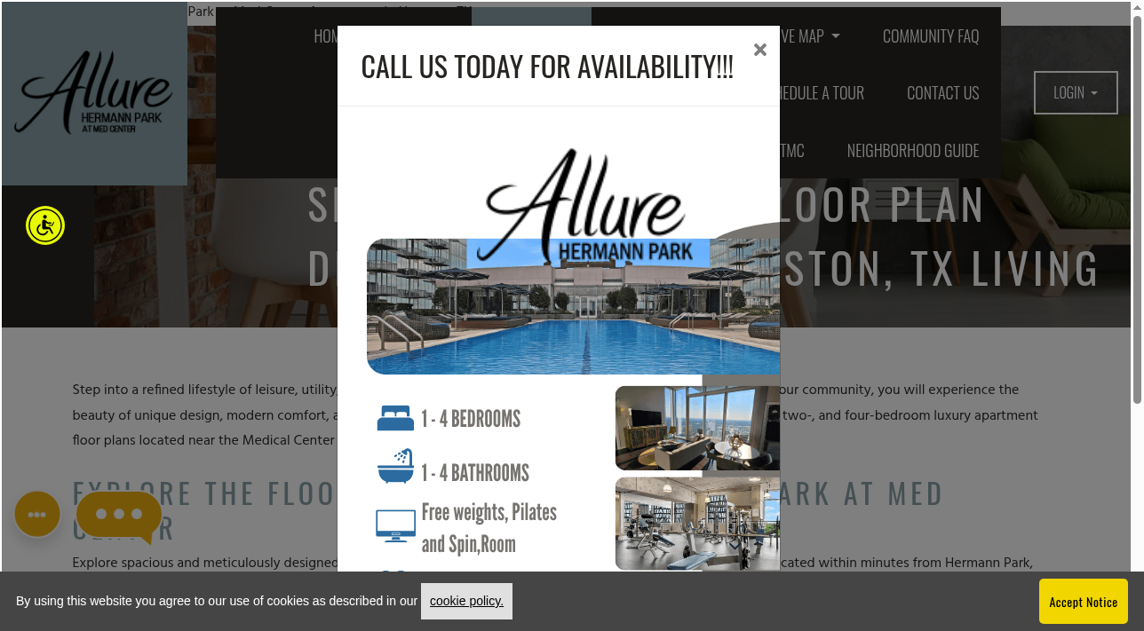 building-amenities-floor-plans — screenshot 3 of 5