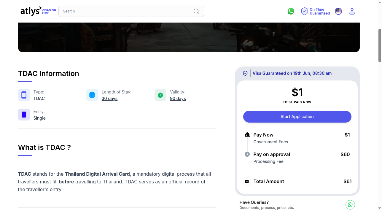 apply-thailand-visa — screenshot 2 of 4