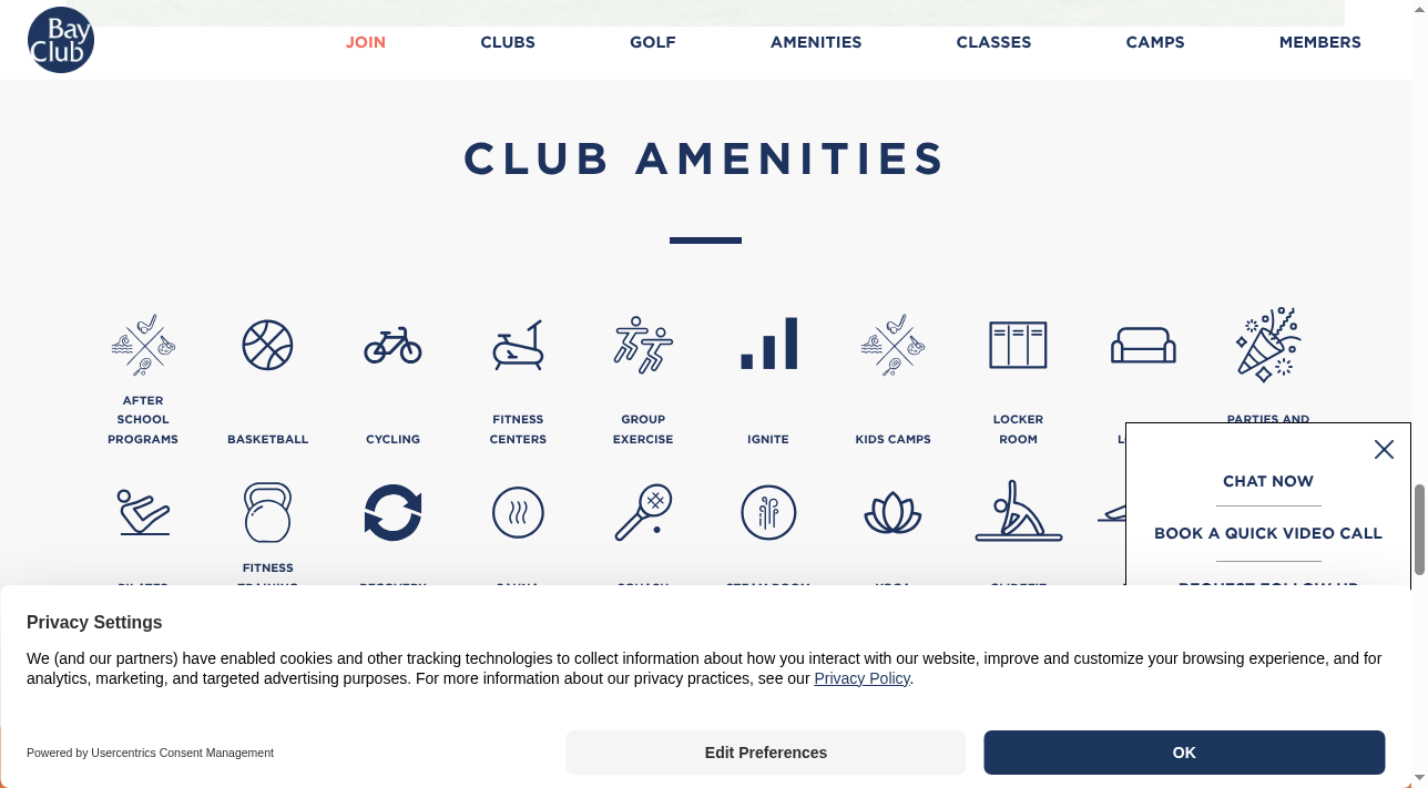 bay-clubs-info — screenshot 3 of 4