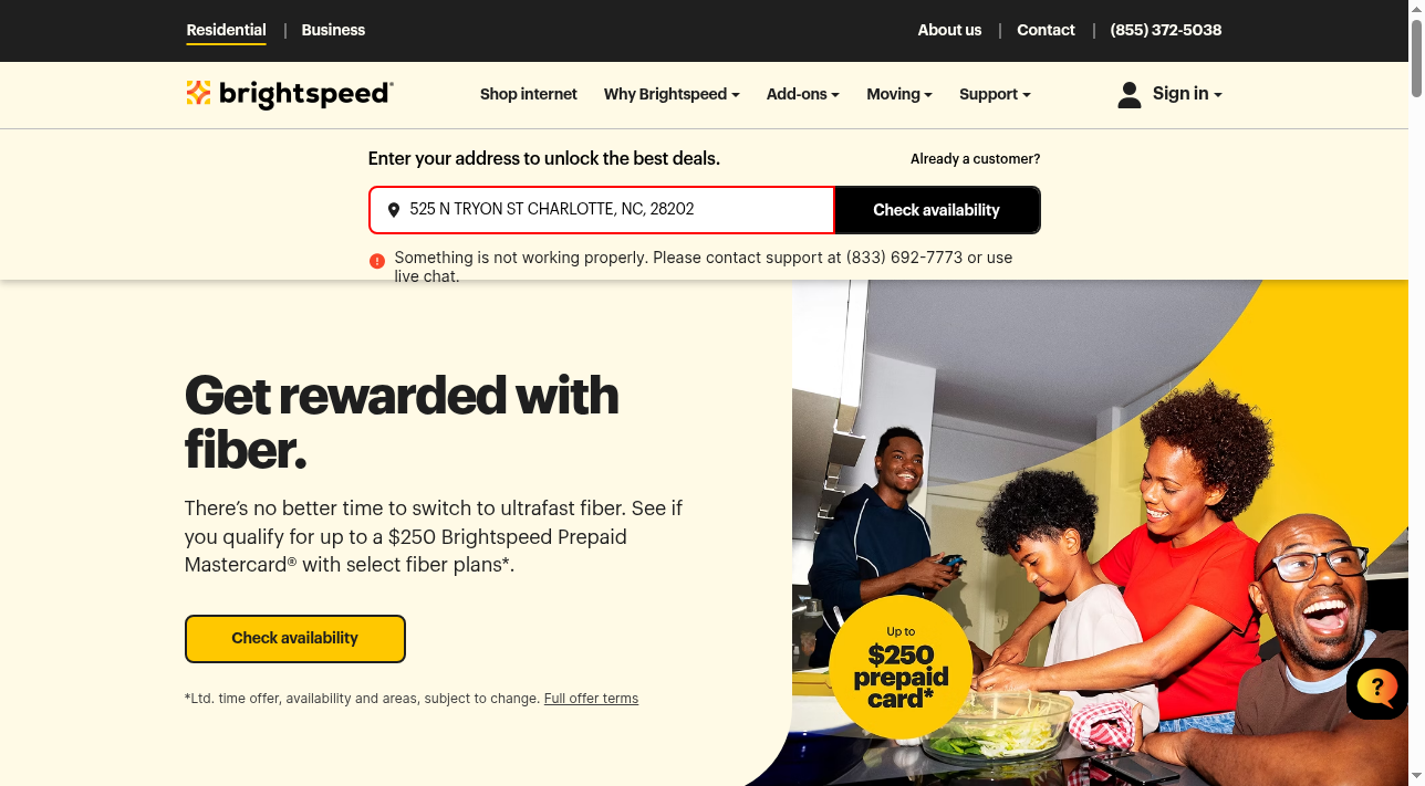 check-fiber-availability — screenshot 2 of 3