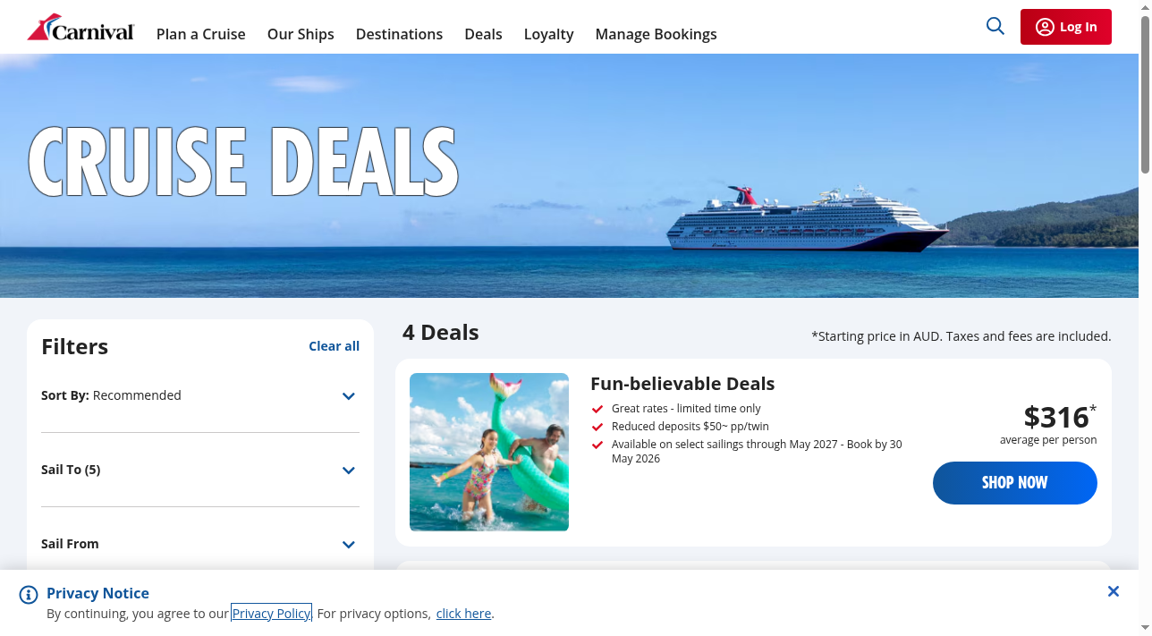find-deals — screenshot 3 of 3