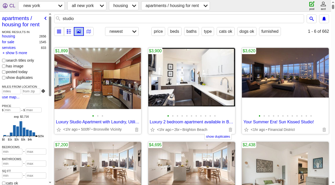 search-listings — screenshot 2 of 2