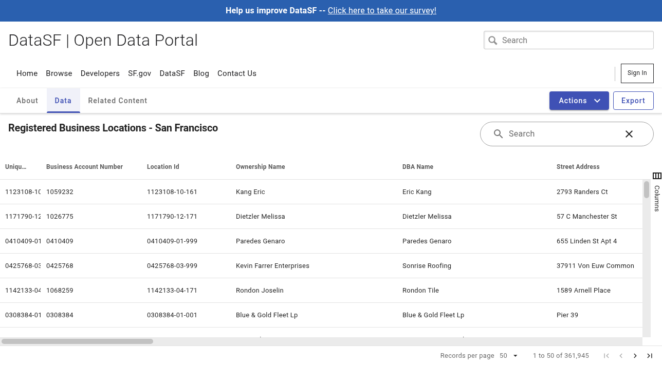 sf-business-registry-lookup — screenshot 2 of 4
