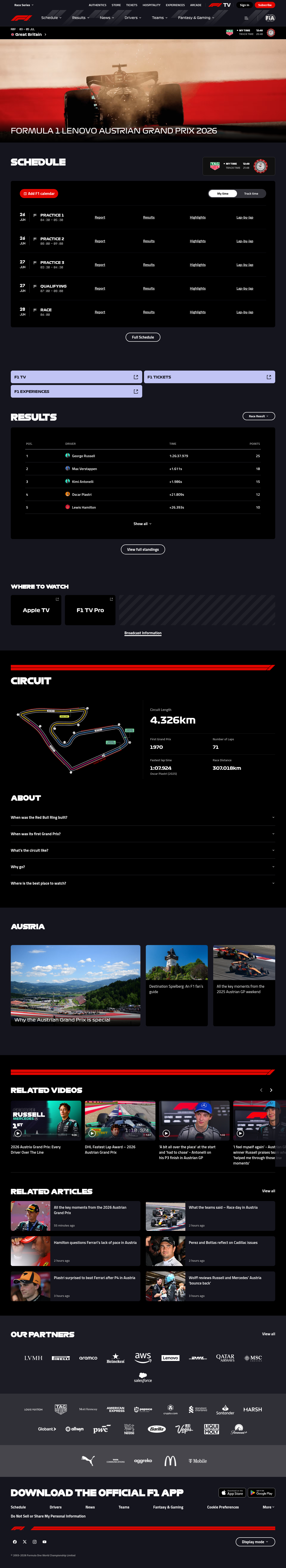 find-f1-schedule — screenshot 2 of 4