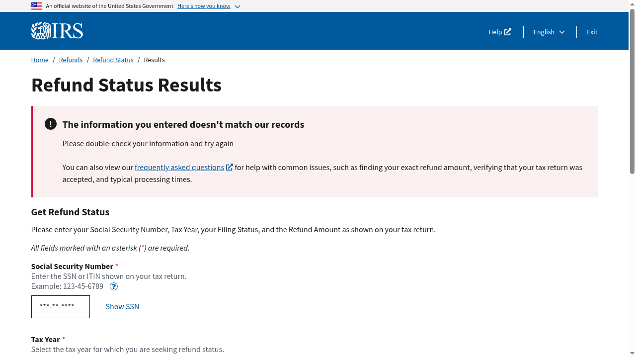 check-refund-status — screenshot 2 of 3