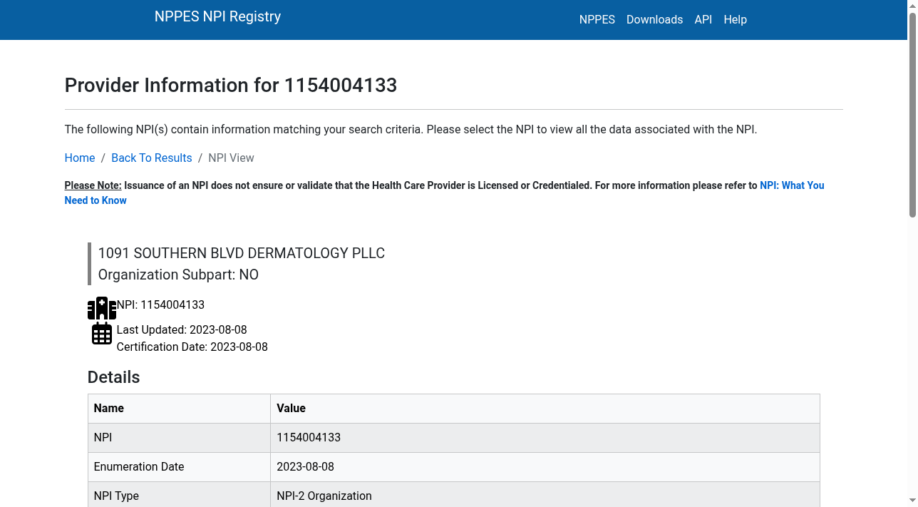 scrape-healthcare — screenshot 3 of 3