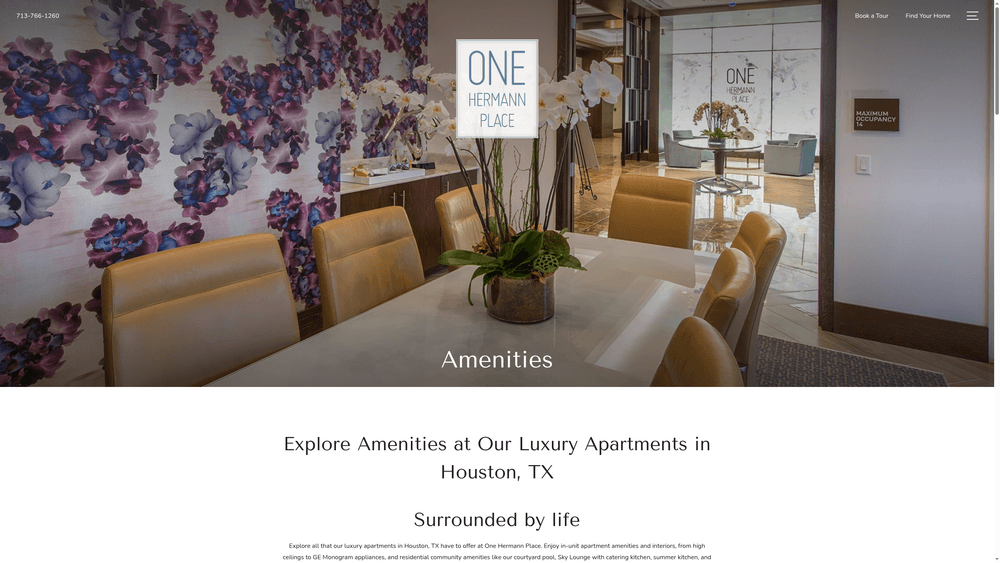 building-amenities-floorplans — screenshot 2 of 3