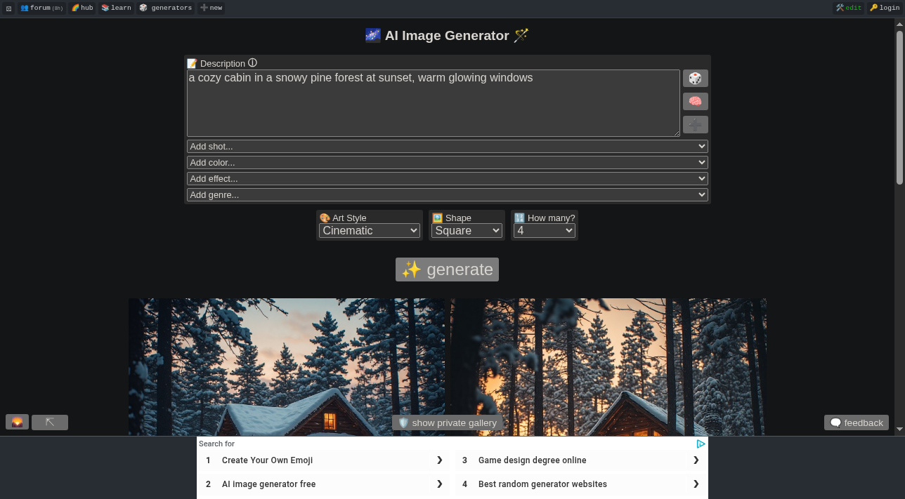 generate-image — screenshot 2 of 3