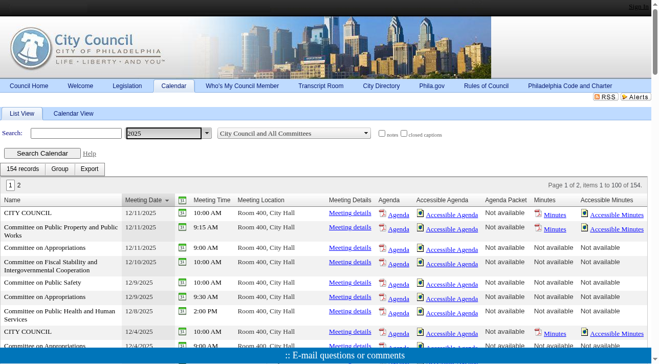 philly-council-events — screenshot 3 of 4