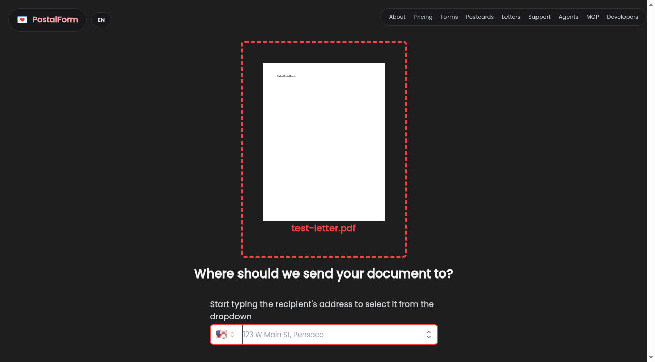 send-mail — screenshot 4 of 5