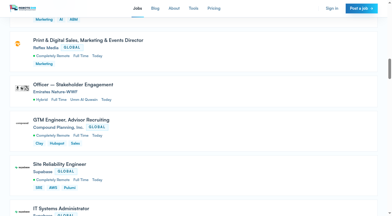 search-latest-jobs — screenshot 2 of 3