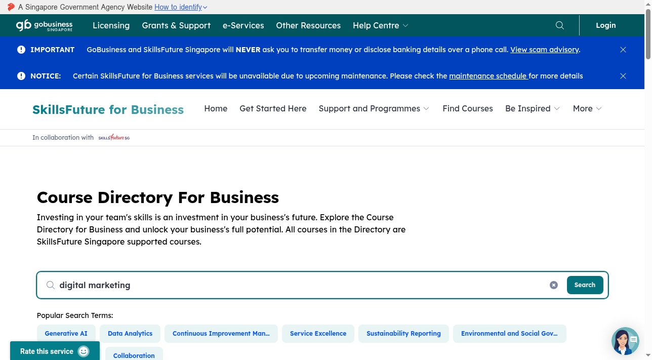 search-competitor-training-providers — screenshot 2 of 4