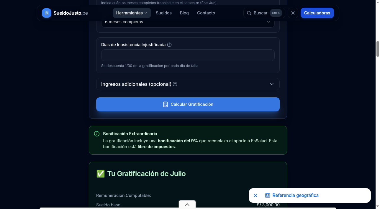 calculate-gratification — screenshot 2 of 5
