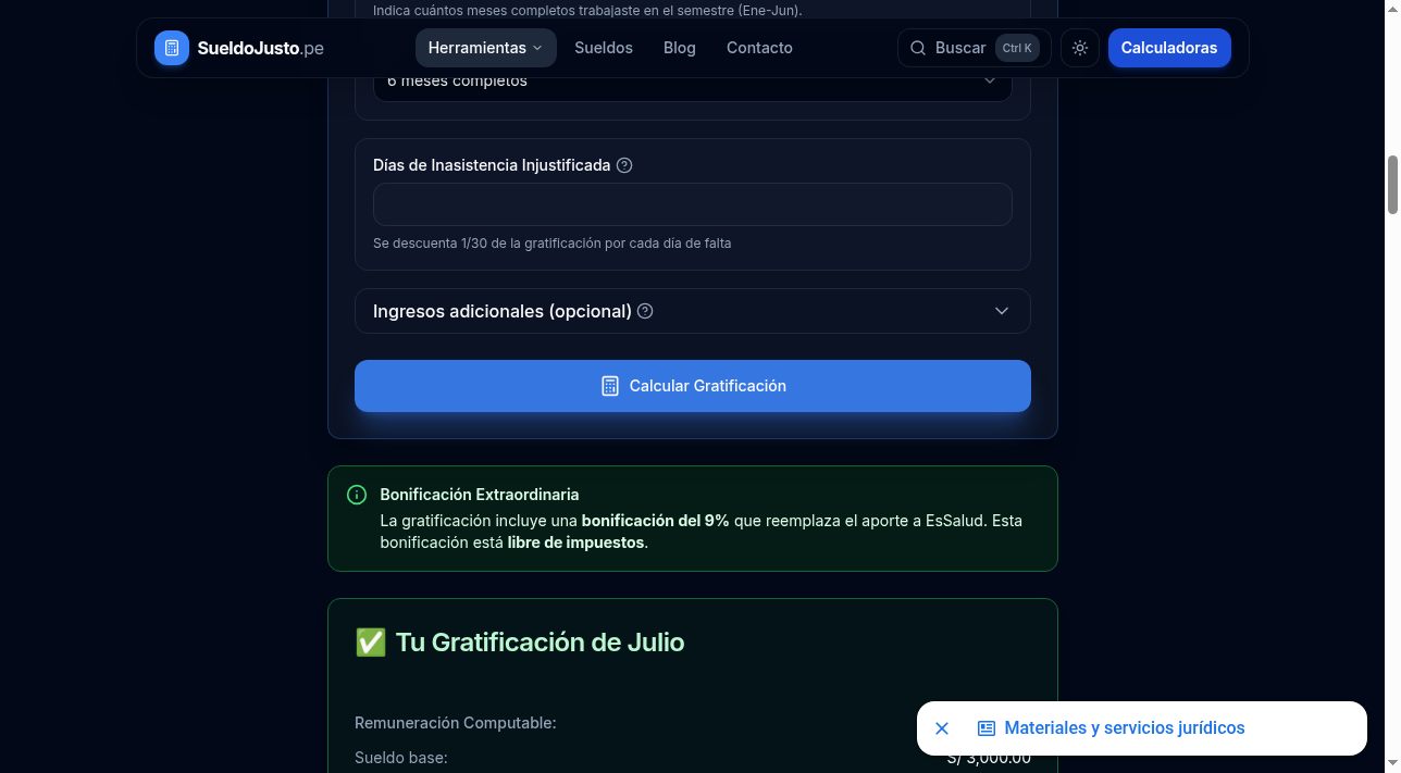 calculate-gratification — screenshot 5 of 5