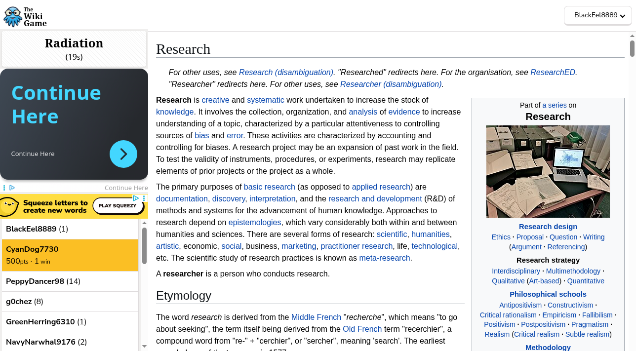 play-wikigame — screenshot 2 of 4
