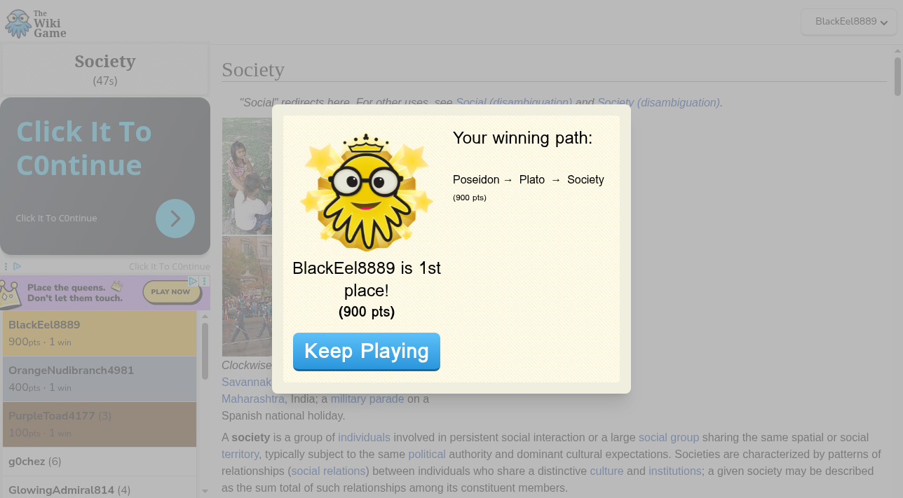 play-wikigame — screenshot 4 of 4