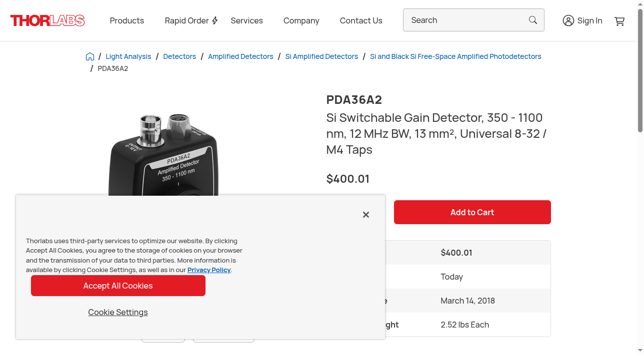browse-parts-data — screenshot 3 of 3