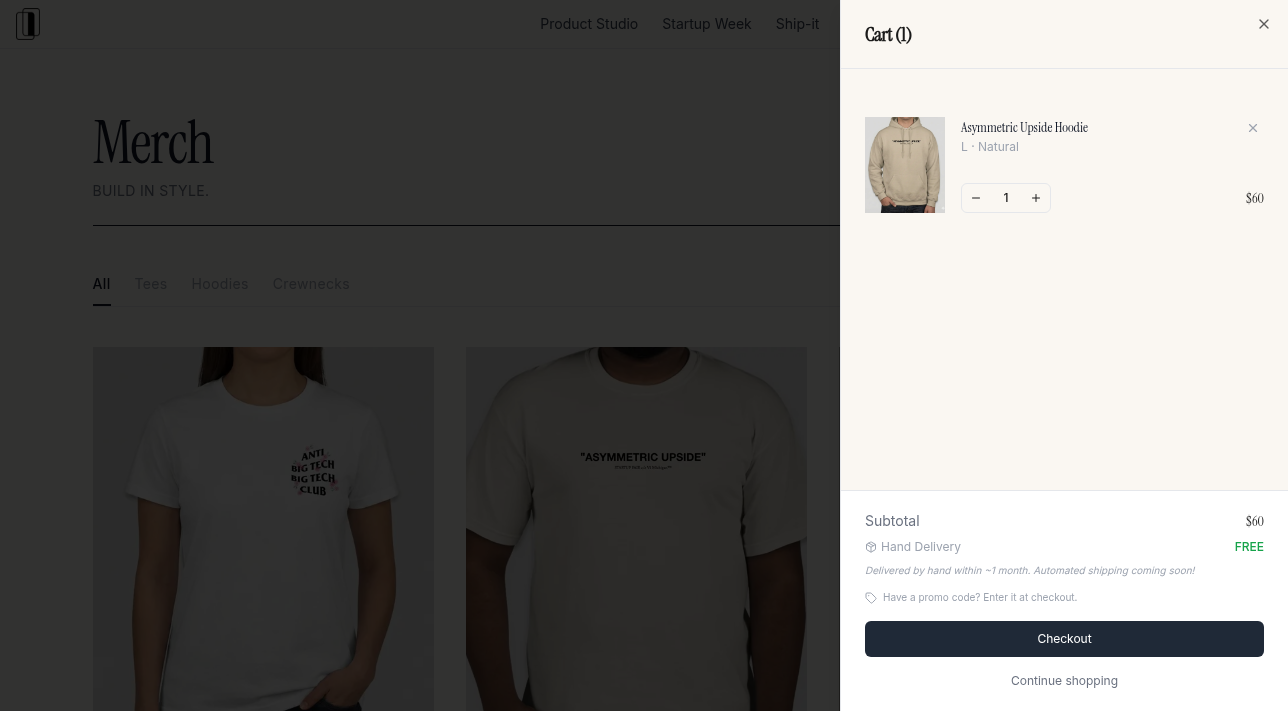 buy-asymmetric-upside-hoodie — screenshot 2 of 4