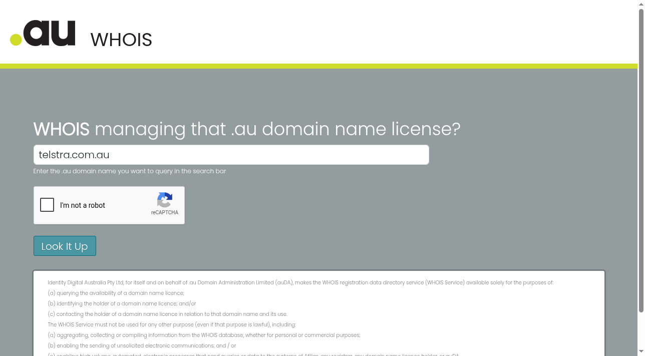 domain-whois-lookup — screenshot 2 of 4
