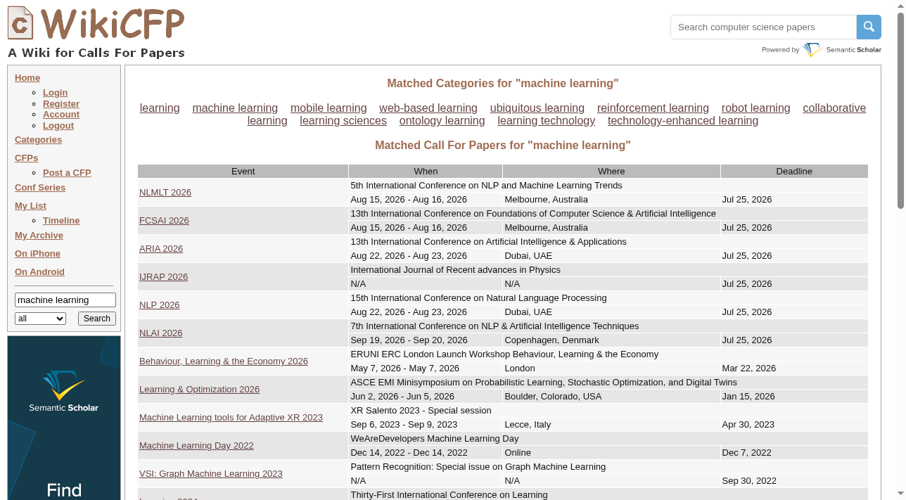 search-cfp-deadlines — screenshot 3 of 3