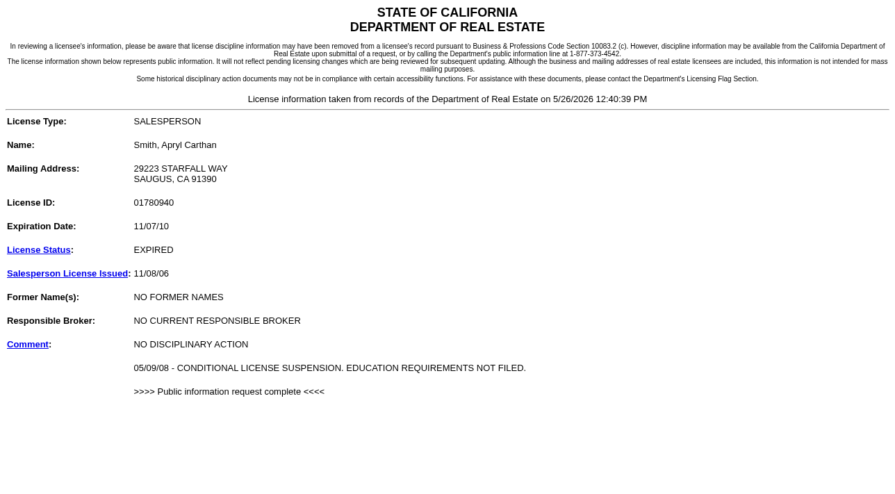 ca-real-estate-license-verify — screenshot 2 of 6